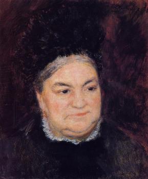 皮埃爾 奧古斯特 雷諾阿 Portrait of an Old Woman, Madame le Coeur 皮埃爾 奧古斯特 雷諾阿 Portrait of an Old Woman, Madame le Coeur